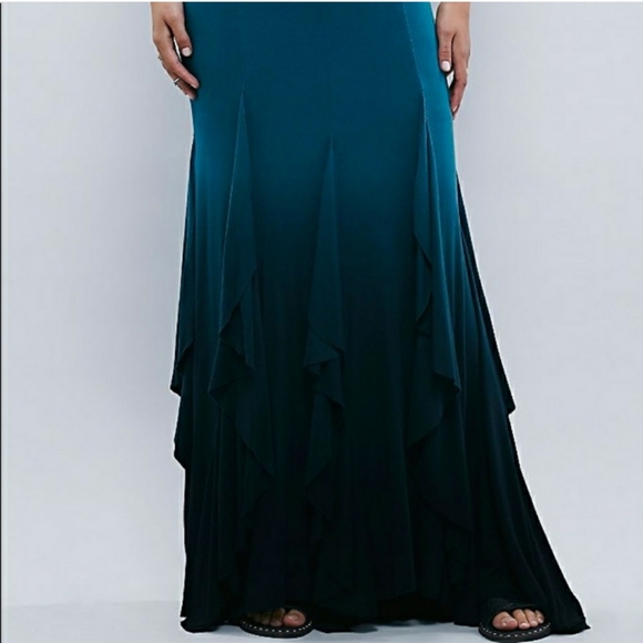 ISO!!! Size S, M or L FP Ombre Venus Ruffle Skirt - Picture 6 of 7